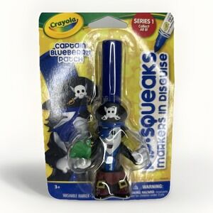 Crayola Pip Squeaks Series 1 Captain Blueberry Patch Marker in Disguise 2013 NEW